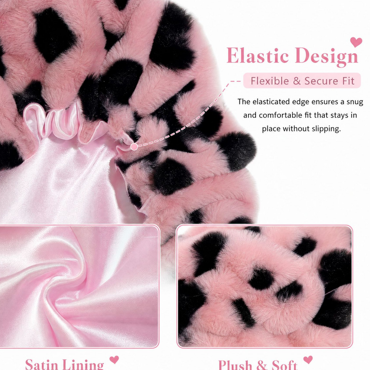 New plush sleeping cap