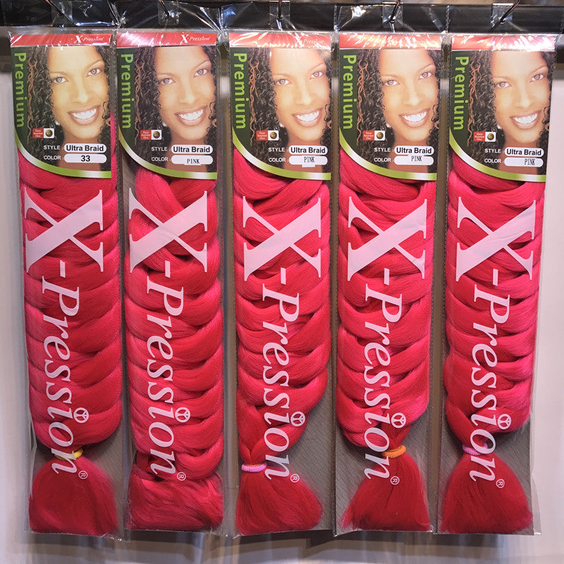 Xpression Colored Braids Synthetic
