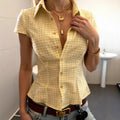 Womens tailored Short Sleeve Shirt