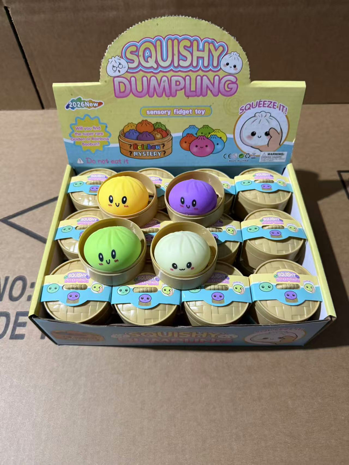 Dumpling Squishy Toy