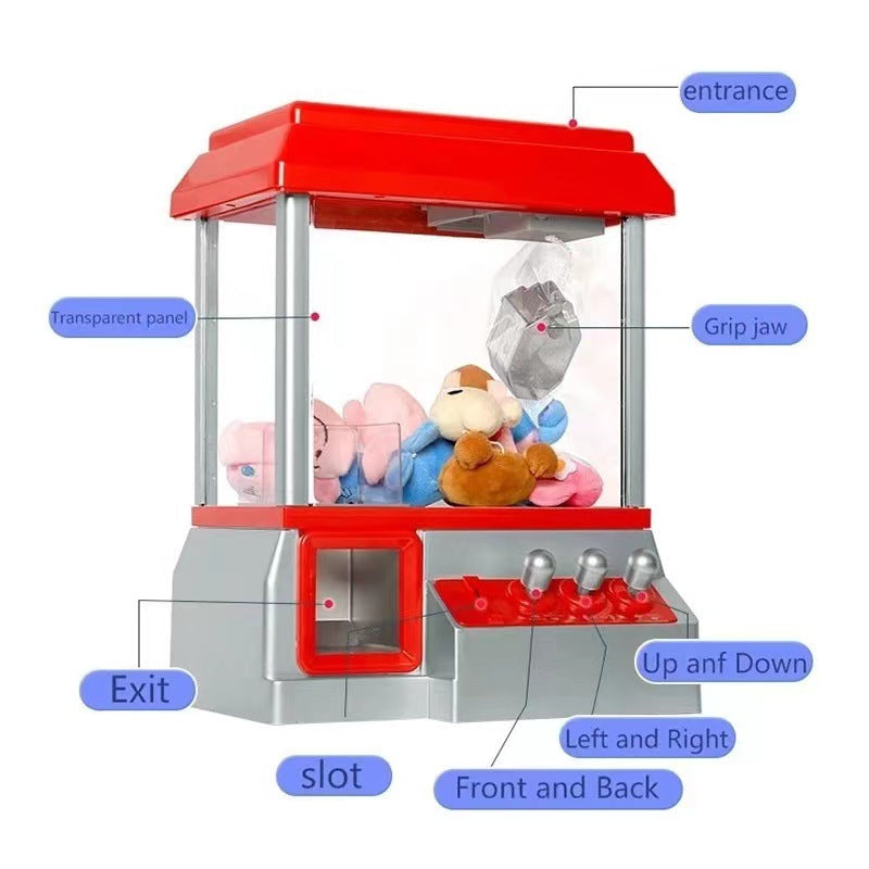 Mini Home Claw Machine with Candy Dispenser