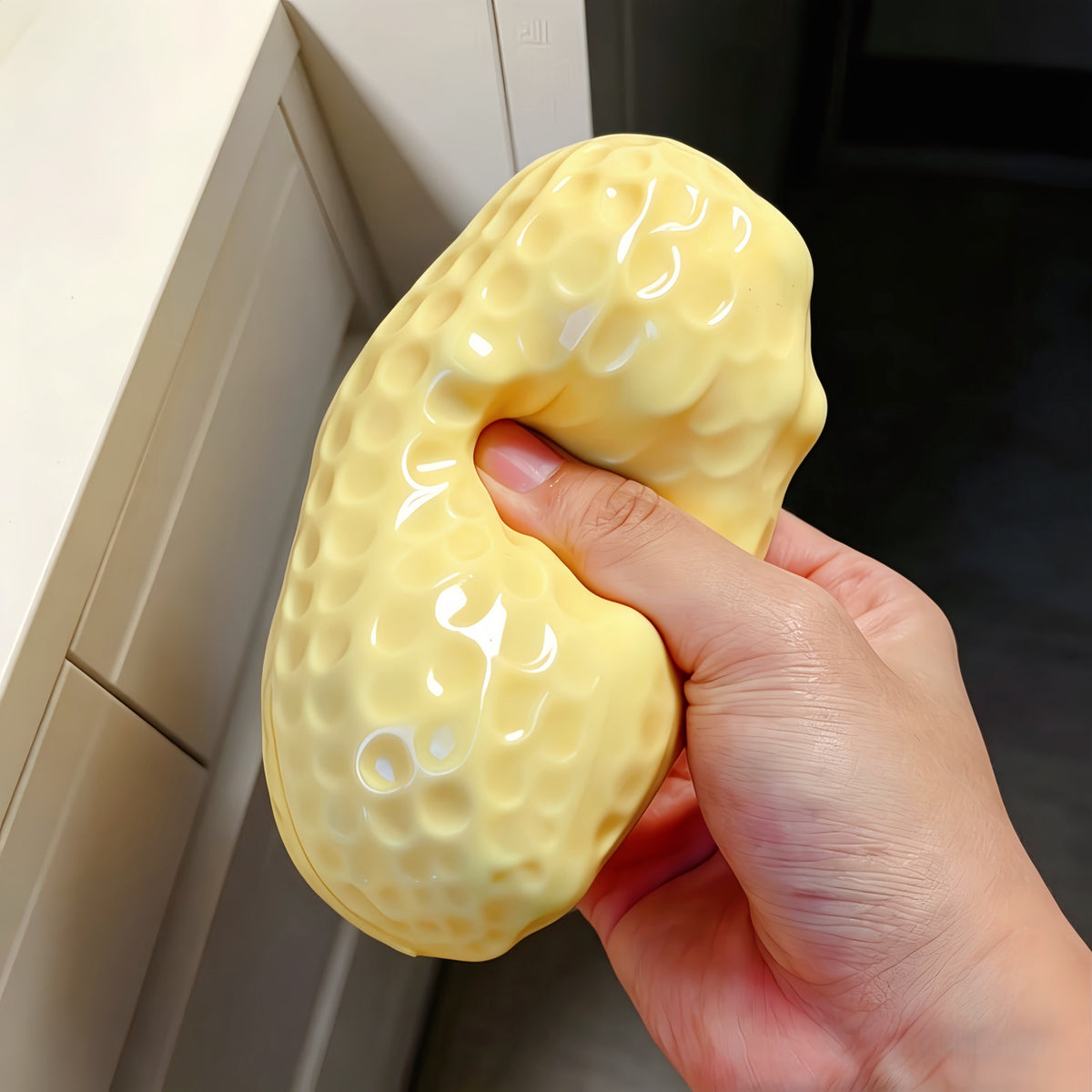Moldable Peanut Squishy Stress Relief Toy
