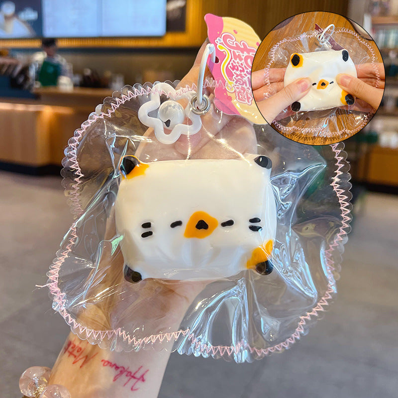 Pillow Cat Silicone Squishy Toy