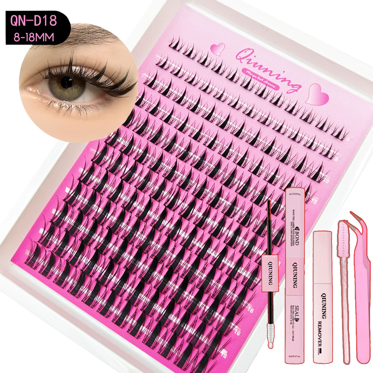 Lash Clusters Kit False Eyelashes