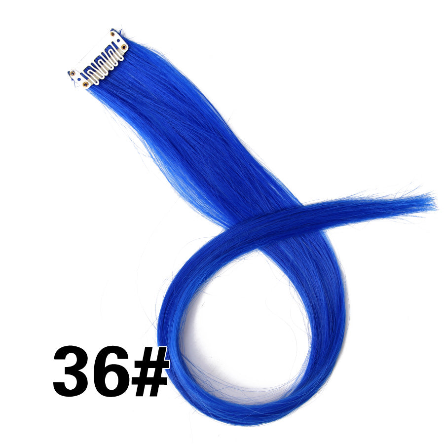 Gradient Color Hair Extensions - Synthetic clip in Pieces
