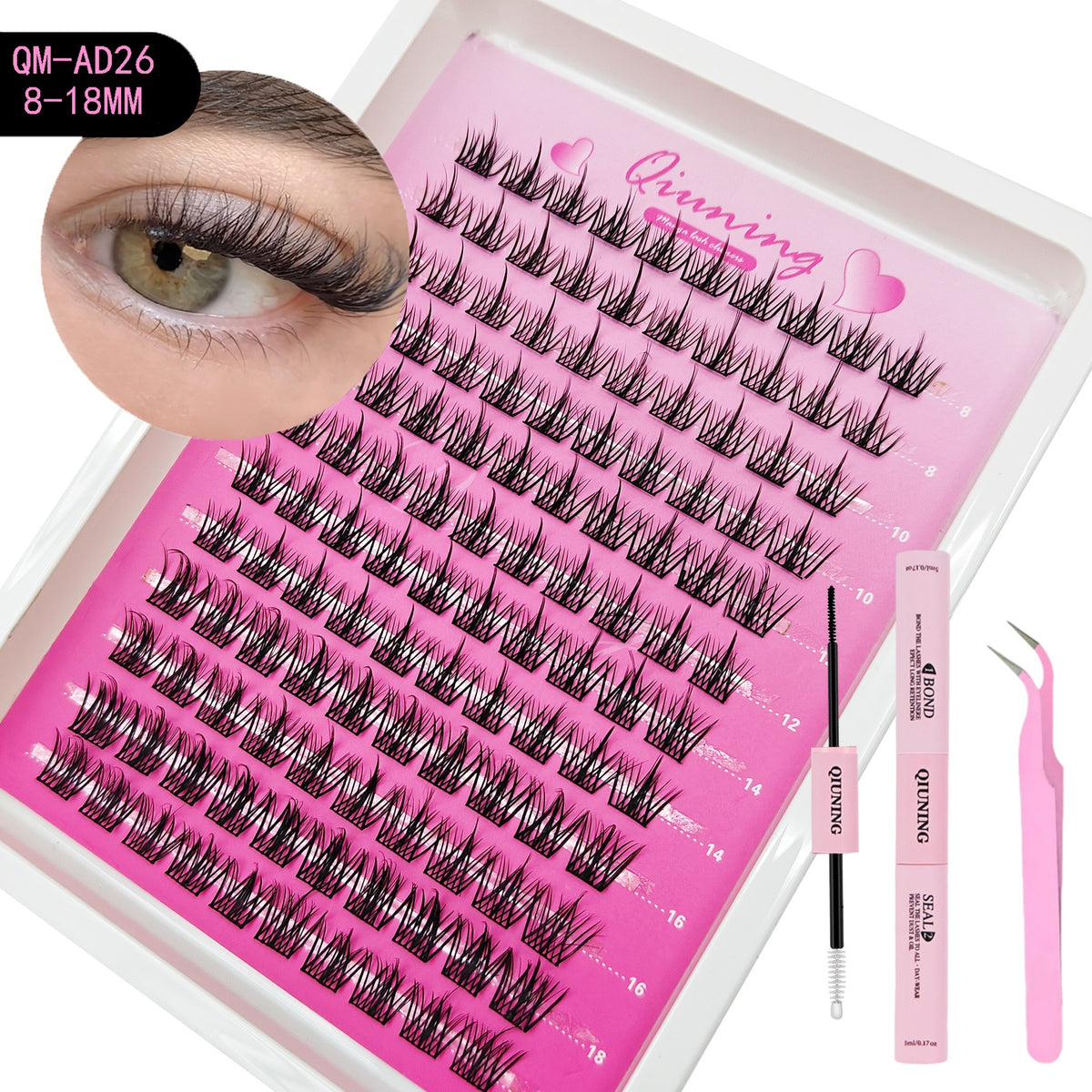 Lash Clusters Kit False Eyelashes