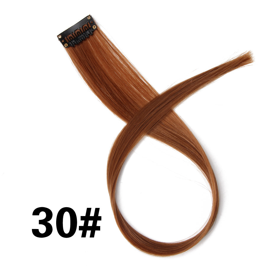 Gradient Color Hair Extensions - Synthetic clip in Pieces