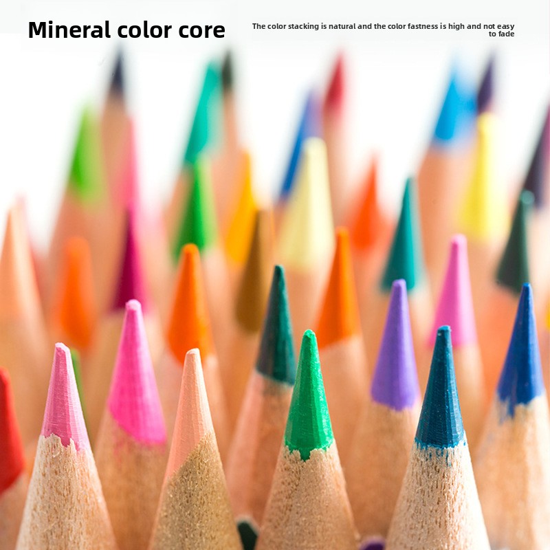 Water Soluble Oil Based Colored Pencils Art Drawing