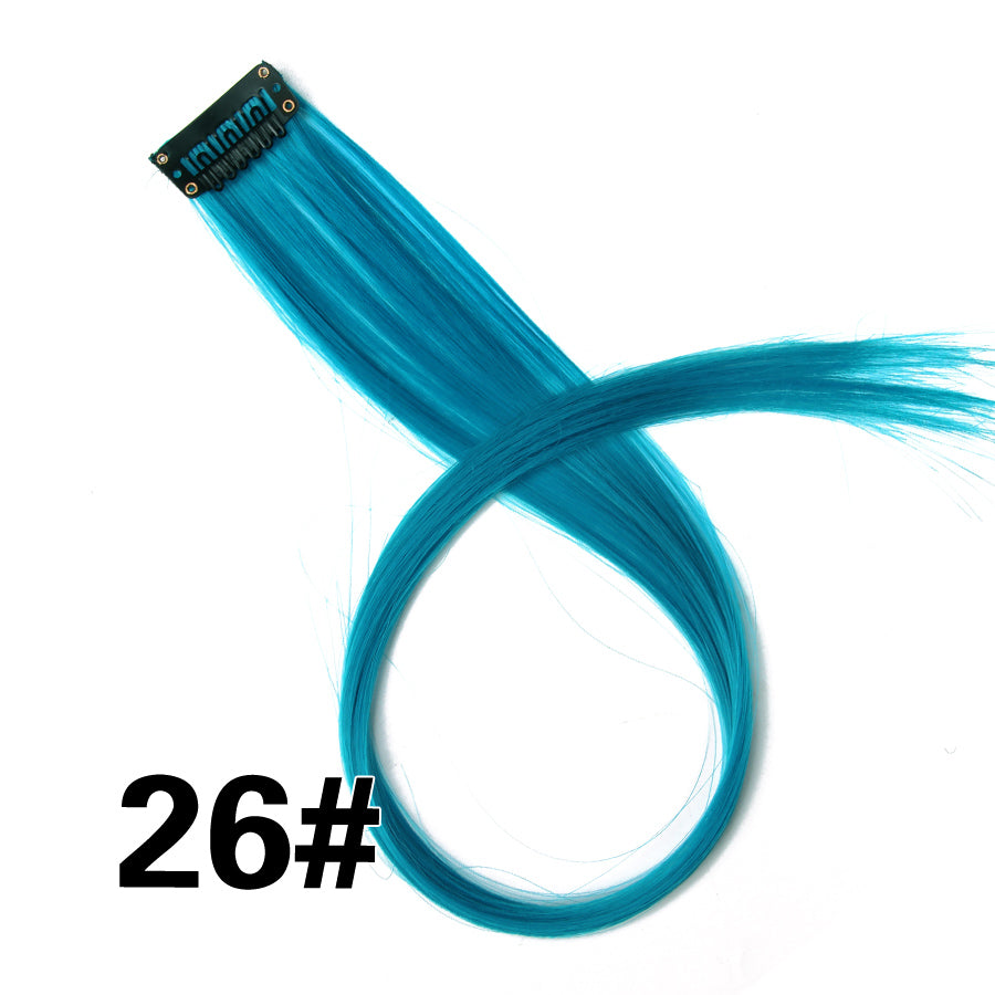 Gradient Color Hair Extensions - Synthetic clip in Pieces