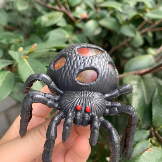 Spider Glitter Squishy Stress Relief Toy