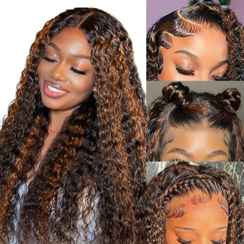 Lace Front Curly Synthetic Wig